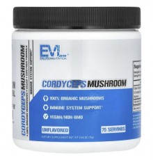 EVLution Nutrition, Cordyceps Mushroom, Unflavored, 2.65 oz (75 g)