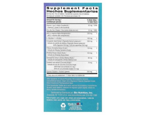 Bio Nutrition, Testosterone Wellness, For Men, 60 Tablets Bio Nutrition, Testosterone Wellness, For Men, 60 Tablets