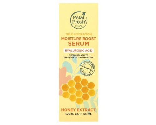Petal Fresh, Pure, True Hydration Moisture Boost Serum, Honey Extract, 1.79 fl oz (53 ml) Petal Fresh, Pure, True Hydration Moisture Boost Serum, Honey Extract, 1.79 fl oz (53 ml)