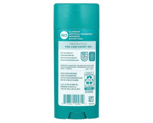 Tom's of Maine, Aluminum Free Deodorant, North Woods, 3.25 oz (92 g) Tom's of Maine, Aluminum Free Deodorant, North Woods, 3.25 oz (92 g)