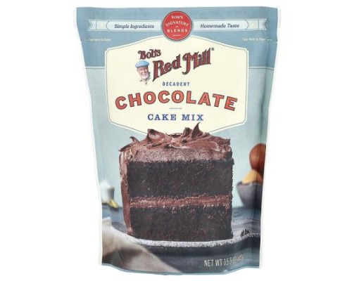 Bob's Red Mill, Decadent Chocolate Cake Mix, 15.5 oz (440 g) Bob's Red Mill, Decadent Chocolate Cake Mix, 15.5 oz (440 g)