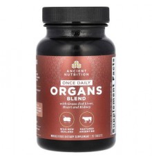 Ancient Nutrition, Once Daily Organs Blend, 30 Tablets