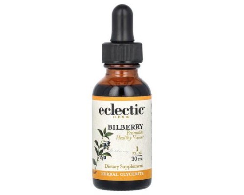 Eclectic Herb, Bilberry Extract, 250 mg, 1 fl oz (30 ml)