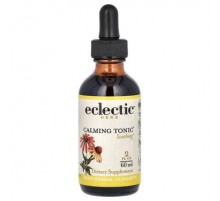 Eclectic Herb, Herb, Kids Herbal Glycerite, Calming Tonic, 2 fl oz (60 ml)