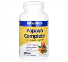 Enzymedica, Papaya Complete, Papaya Mint, 240 Tablets