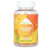 Phytoral, Advanced Vitamin C Gummies, Orange, 60 Gummies