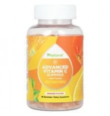 Phytoral, Advanced Vitamin C Gummies, Orange, 60 Gummies