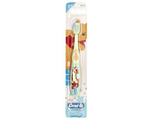 Oral-B, Toothbrush, Extra Soft, 0-3 Years, Disney Baby, 1 Toothbrush Oral-B, Toothbrush, Extra Soft, 0-3 Years, Disney Baby, 1 Toothbrush