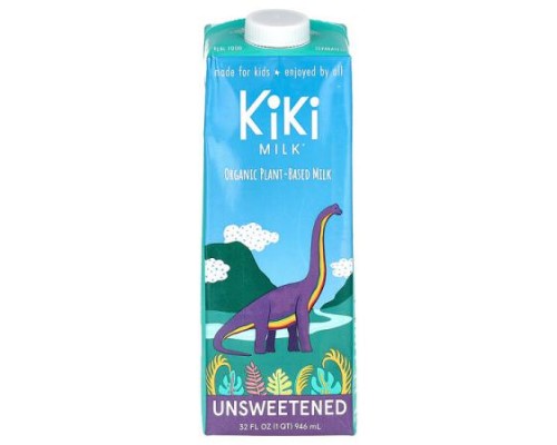 Kiki Milk, Organic Plant-Based Milk, Unsweetened , 32 fl oz (946 ml) Kiki Milk, Organic Plant-Based Milk, Unsweetened , 32 fl oz (946 ml)