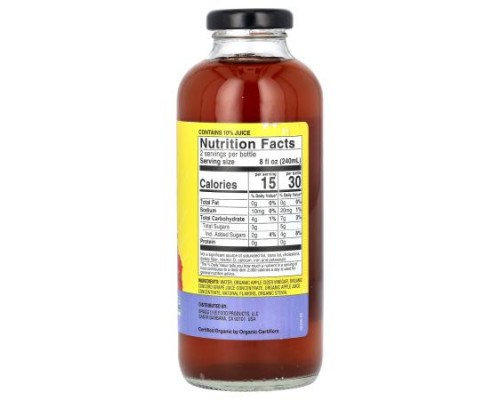 Bragg, Organic Apple Cider Vinegar Refreshers, Prebiotic, Concord Grape & Hibiscus, 16 fl oz (473 ml) Bragg, Organic Apple Cider Vinegar Refreshers, Prebiotic, Concord Grape & Hibiscus, 16 fl oz (473 ml)