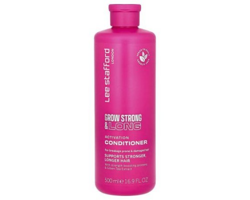 Lee Stafford, Grow Strong & Long, Activation Conditioner, For Breakage Prone & Damaged Hair, 16.9 fl oz (500 ml) Lee Stafford, Grow Strong & Long, Activation Conditioner, For Breakage Prone & Damaged Hair, 16.9 fl oz (500 ml)
