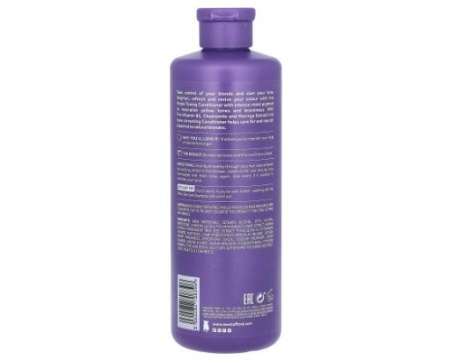 Lee Stafford, Bleach Blondes, Purple Toning Conditioner, For Bleached, Highlighted & Naturally Light Blonde Hair, 16.9 fl oz (500 ml) Lee Stafford, Bleach Blondes, Purple Toning Conditioner, For Bleached, Highlighted & Naturally Light Blonde Hair, 16.9 fl oz (500 ml)