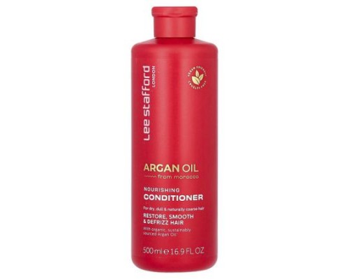 Lee Stafford, Argan Oil Nourishing Conditioner, For Dry, Dull & Naturally Coarse Hair, 16.9 fl oz (500 ml) Lee Stafford, Argan Oil Nourishing Conditioner, For Dry, Dull & Naturally Coarse Hair, 16.9 fl oz (500 ml)