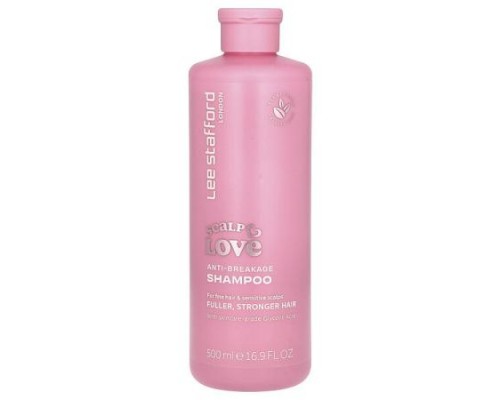 Lee Stafford, Scalp Love, Anti-Breakage Shampoo, For Fine Hair & Sensitive Scalps, 16.9 fl oz (500 ml)