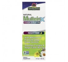 Nature's Answer, Natural Mullein-X Cough Syrup PM, Nighttime , 4 fl oz (120 ml)