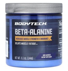 BodyTech, Beta-Alanine, Unflavored, 5.1 oz (144 g)