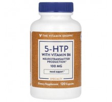 The Vitamin Shoppe, 5-HTP With Vitamin B6, 120 Capsules