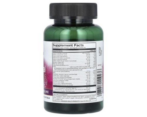 Swanson, Vegan Prenatal Multi, 90 Vegan Softgels