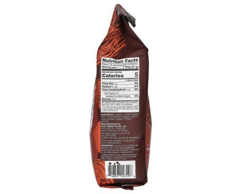 Four Sigmatic, Think, Organic High Caf Coffee with Lion's Mane Mushroom & Yacon, Ground, Dark Roast, 12 oz (340 g)