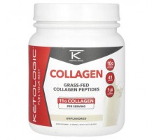 KetoLogic, Collagen, Unflavored, 16.2 oz (454 g)