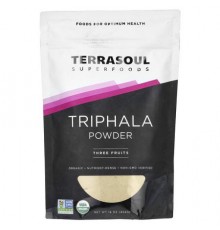 Terrasoul Superfoods, Triphala Powder, Three Fruits, 16 oz (454 g) (Discontinued Item)