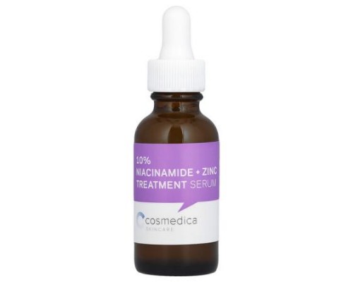 Cosmedica Skincare, 10% Niacinamide + Zinc Treatment Serum, 1 oz (30 ml)