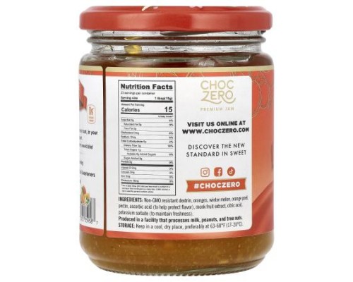 ChocZero, Orange Marmalade Style, 12 oz (340 g) ChocZero, Orange Marmalade Style, 12 oz (340 g)