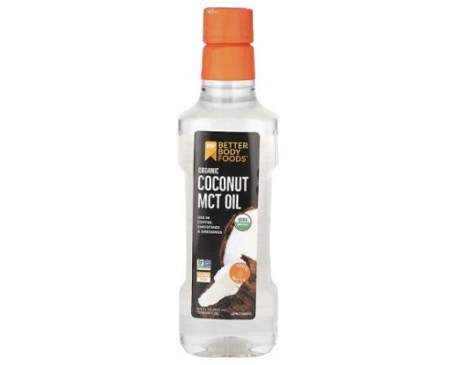 BetterBody Foods, Organic Coconut MCT Oil, 16.9 fl oz (500 ml) BetterBody Foods, Organic Coconut MCT Oil, 16.9 fl oz (500 ml)