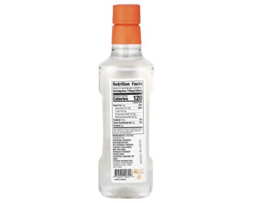 BetterBody Foods, Organic Coconut MCT Oil, 16.9 fl oz (500 ml) BetterBody Foods, Organic Coconut MCT Oil, 16.9 fl oz (500 ml)