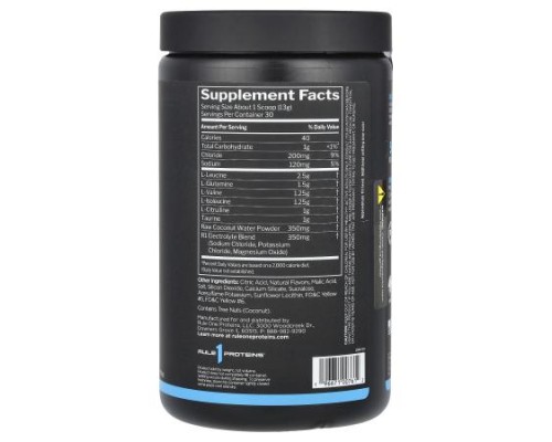 Rule One Proteins, Active BCAA, Peach Mango, 13.76 oz (390 g)
