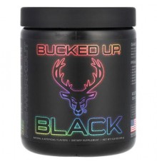 Bucked Up, Black, Pre-Workout, Rainbow Rush, 10.8 oz (306 g)