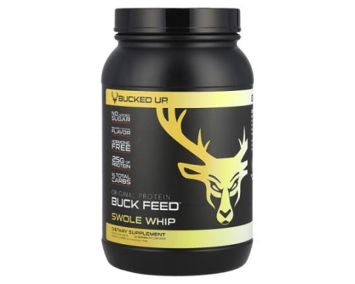 Bucked Up, Buck Feed™, Original Protein, Swole Whip, 32.8 oz (930 g)