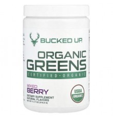 Bucked Up, Organic Greens, Mixed Berry, 11.17 oz (316.8 g)