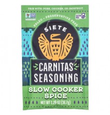 Siete, Carnitas Seasoning, Slow Cooker Spice, 1.29 oz (36.7 g)