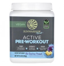 Sunwarrior, Sport, Active Pre-Workout, Blue Raspberry Pineapple , 11.1 oz (315 g)