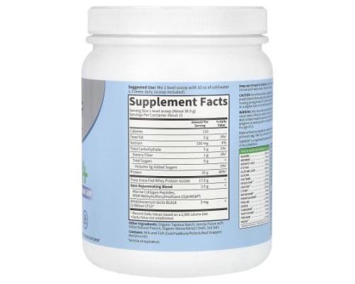 Garden of Life, Sport, Grass Fed Whey+, Vanilla, 1 lb 0.14 oz (457.5 g)