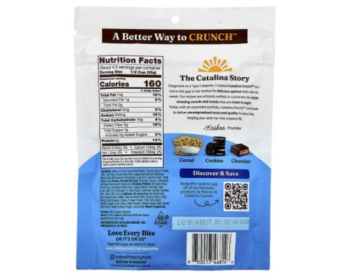 Catalina Crunch, Snack Mix, Creamy Ranch, 5.25 oz (148 g) Catalina Crunch, Snack Mix, Creamy Ranch, 5.25 oz (148 g)