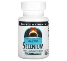 Source Naturals, Selenium From L-Selenomethionine, 200 mcg, 120 Tablets