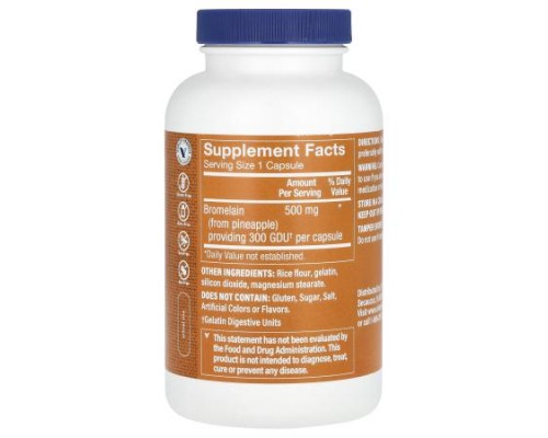 The Vitamin Shoppe, Bromelain, 500 mg, 300 Capsules