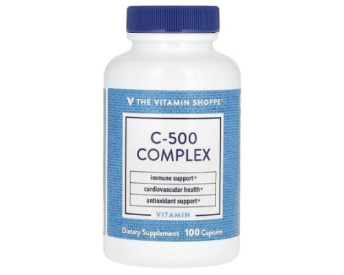 The Vitamin Shoppe, C-500 Complex, 100 Capsules