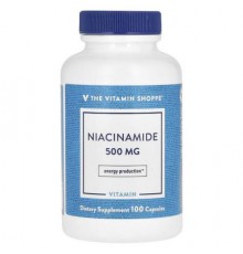 The Vitamin Shoppe, Niacinamide, 500 mg, 100 Capsules