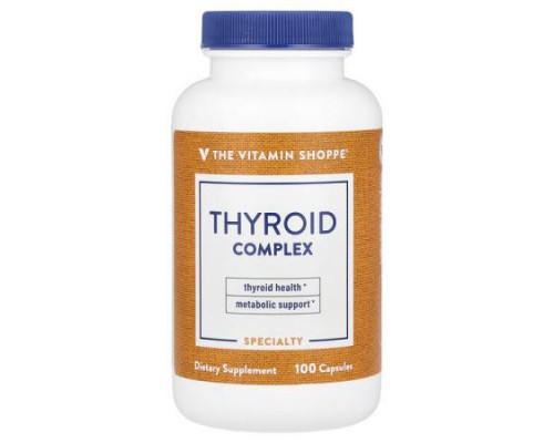The Vitamin Shoppe, Thyroid Complex , 100 Capsule