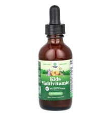 Nature's Craft, Kids Multivitamin, Sugar Free, Orange, 60 ml