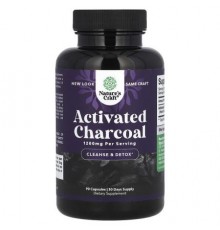 Nature's Craft, Activated Charcoal, 90 Capsules (400 mg per Capsule)