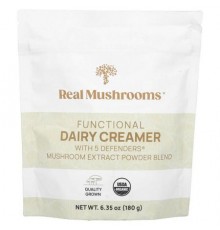 Real Mushrooms, Functional Dairy Creamer, 6.35 oz (180 g)