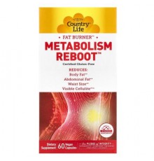 Country Life, Metabolism Reboot, 60 Vegan Capsules
