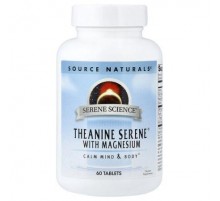 Source Naturals, Serene Science®, Theanine Serene® with Magnesium, 60 Tablets