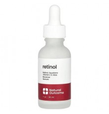 Natural Outcome, Retinol, Reverse Serum, Fragrance Free, 1 oz (30 ml)