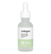 Natural Outcome, Collagen, Ultra Impact Serum, Fragrance Free, 1 oz (30 ml)