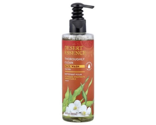 Desert Essence, Thoroughly Clean Face Wash, Sea Kelp, 8.5 fl oz (250 ml)